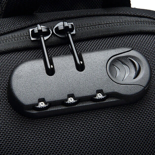 Anti-theft shoulder bag with charging