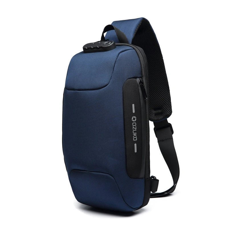 Anti-theft shoulder bag with charging