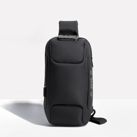 Anti-theft shoulder bag with charging