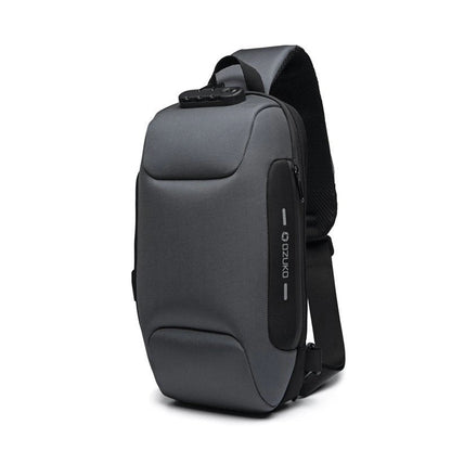 Anti-theft shoulder bag with charging